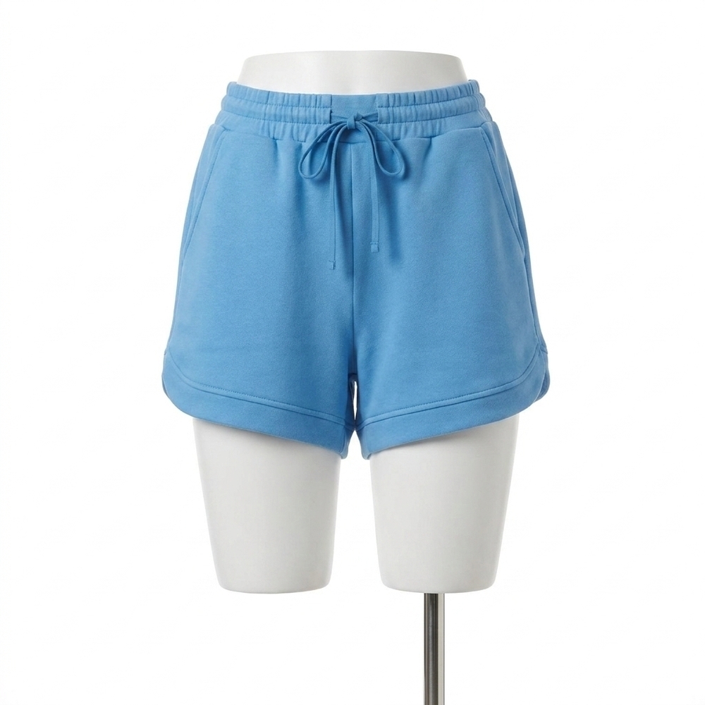 NEW VARLEY ollie high-rise short in azure blue
